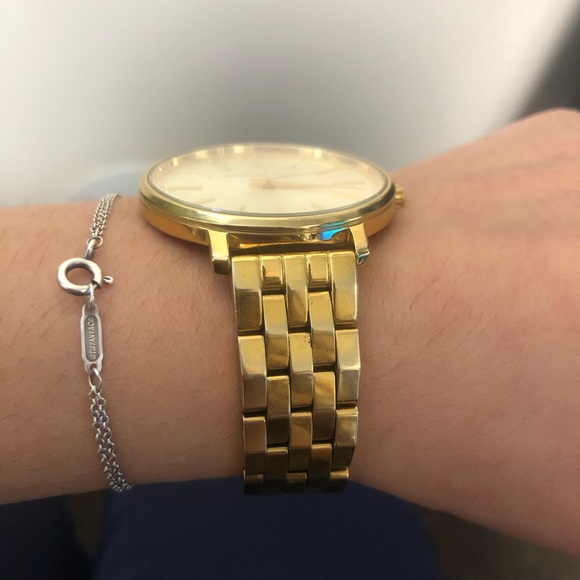 Michael Kors Gold Toned Watch with Crystals - Picture 10 of 15